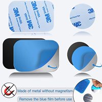 Cienki Metal płyta dla samochodowy magnetyczny uchwyt na telefon blacha żelazna naklejki dysku na magnes do tabletu na biurko telefon samochodowy uchwyt do statywu telefonu okrągły 4